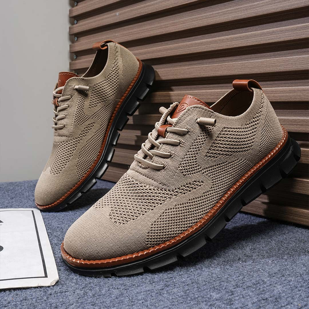 Urban – Herren Sneaker Bequeme aus Strick in Khaki – Limitierte Auflage