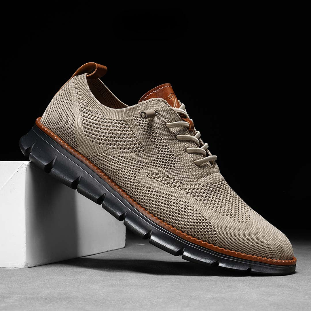 Urban – Herren Sneaker Bequeme aus Strick in Khaki – Limitierte Auflage