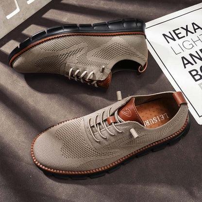 Urban – Herren Sneaker Bequeme aus Strick in Khaki – Limitierte Auflage