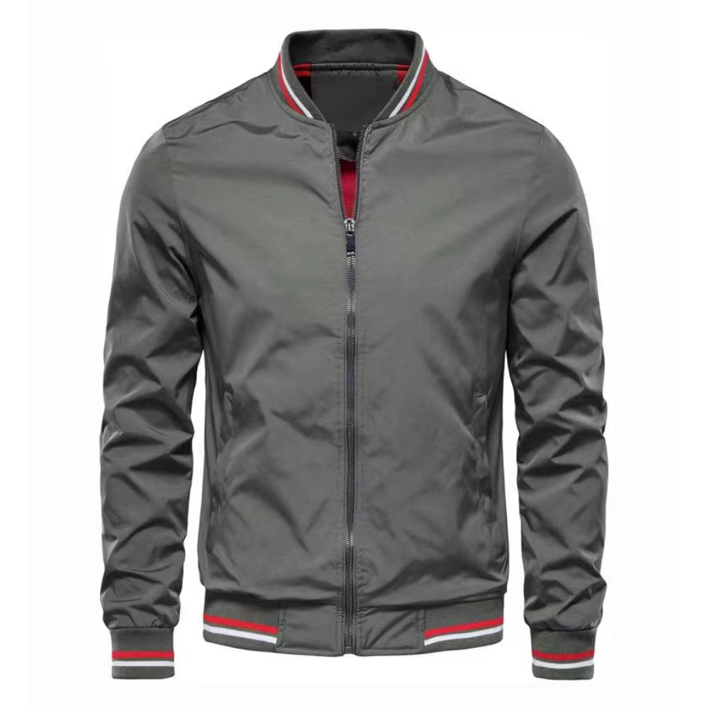 Kronberg – Slim-Fit Herrenjacke – Grau